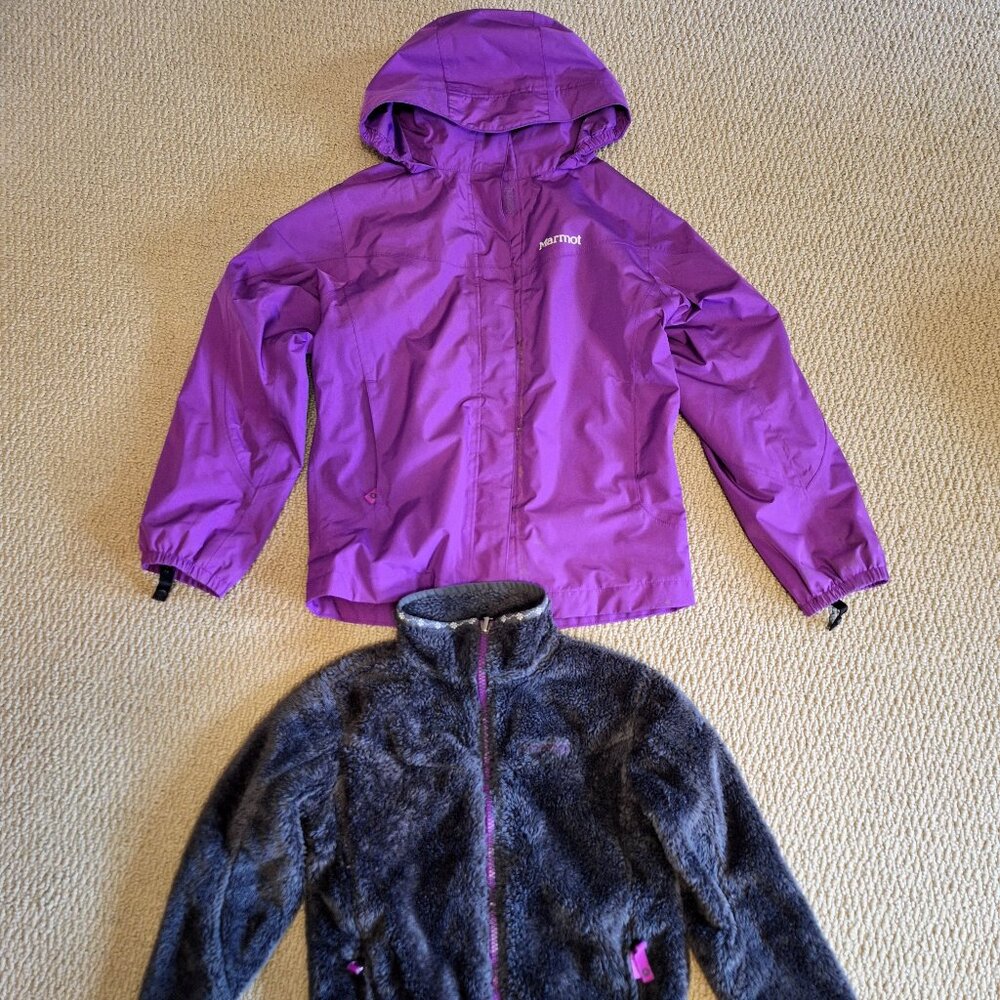 Marmot Girls Size Small Northshore 3-in-1 Jacket , EUC